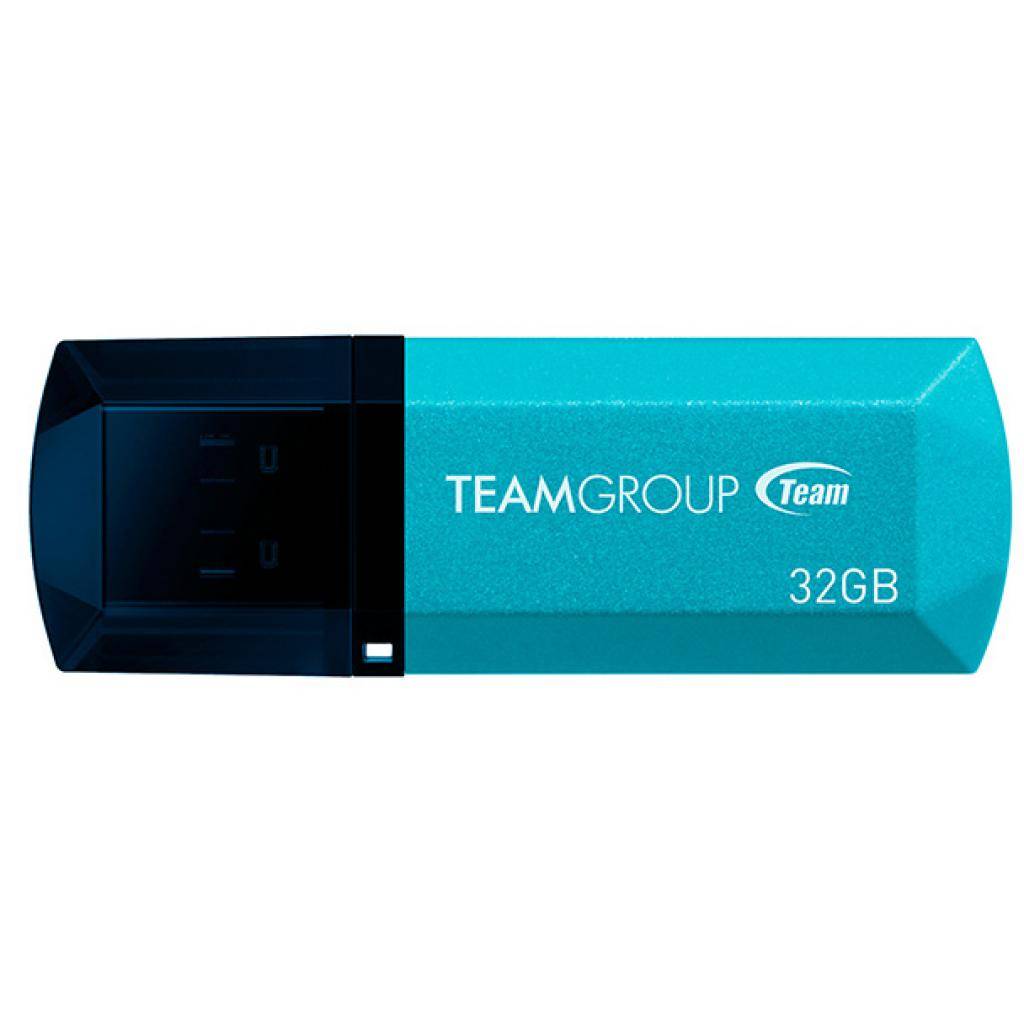 32GB USB Flash Drive Team C153 Blue TC15332GL01 USB2.0