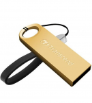 32GB USB Flash Drive Transcend JetFlash 520 Gold Metallic USB2.0