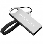32GB USB Flash Drive Transcend JetFlash 520 Silver Metallic USB2.0