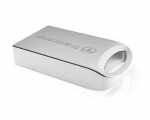 32GB USB Flash Drive Transcend JetFlash 510 Silver Metallic UltraCompact USB2.0