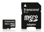 4GB MicroSDHC ADATA Class 4 SD Adapter