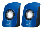Speakers Genius SP-U115 Blue 2.0 1.5 Wt USB