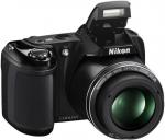 DC Nikon Coolpix L340 Black 20.2MPx Zoom 28x