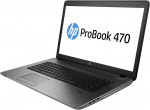 Notebook HP ProBook 470 Matte Black Aluminium (17.3" HD+ Intel i7-7500U 8Gb 1TB GeForce 930MX DVD-RW DOS)