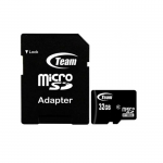 32GB microSDHC Team TUSDH32GCL1003 Class 10 with Adapter Read/Write 20/16MB/s