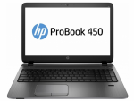Notebook HP ProBook 450 Matte Silver Aluminum (15.6" FullHD Intel i5-7200U 8Gb 128GB SSD+1TB HDD GeForce 930MX DVDRW8x DOS)