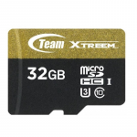 32GB MicroSDHC Team Class 10 UHS-I U3 + SD Adapter TUSDH32GU303