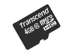 4GB MicroSDHC Transcend Class 10 TS4GUSD300S (R/W:95/45MB/s)