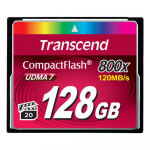 128GB Compact Flash Card Transcend Hi-Speed 800X