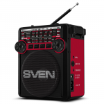 Tuner FM Sven SRP-355 3W Black/Red
