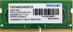 SODIMM DDR4 8GB Patriot PSD48G240081S (2400MHz PC19200 CL17 260pin 1.2V)