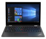 Notebook Lenovo ThinkPad Yoga L390 Black (13.3" Touch FullHD Intel i3-8145U 8Gb 256Gb w/oDVD Intel UHD 620)