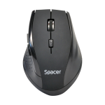 Mouse Spacer SPMO-291 Wireless USB Black