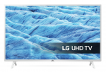 49" LED TV LG 49UM7390PLC White (3840x2160 UHD SMART TV 1600Hz Active HDR 3xHDMI 2xUSB WiFi Lan Speakers 2x10W)