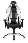 Gaming Chair AKRacing Master Premium AK-PREMIUM-SV Silver/Black (Max Weight/Height 150kg/167-200cm PU leather)