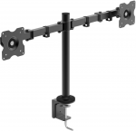 Arm for 2 monitors 10"-27" CHARMOUNT CT-LCD-DS1803 Black Max.10kg.