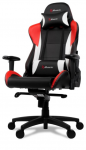 Gaming Chair AROZZI Verona Pro V2 Black/Red/White (Max Weight/Height 130kg/165-190cm PU Leather)