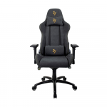 Gaming Chair AROZZI Verona Signature Soft Fabric Black/Gold (Max Weight/Height 130kg/165-190cm Cloth)