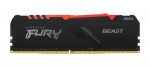 DDR4 8GB Kingston FURY Beast RGB Black KF430C15BBA/8 (3000MHz PC4-24000 CL15 1.35V)