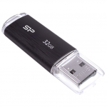 32GB USB Flash Drive Silicon Power Ultima U02 Black USB2.0