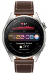 Smart Watch Huawei Watch 3 Pro 48mm Brown Leather Strap Gray