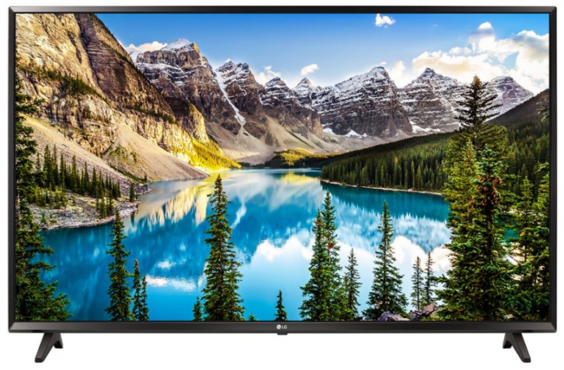 65" LED TV LG 65UJ6307 Black (3840x2160 UHD SMART TV PMI 1600Hz Active HDR 3xHDMI 2xUSB Wi-Fi Speakers 2x10W)