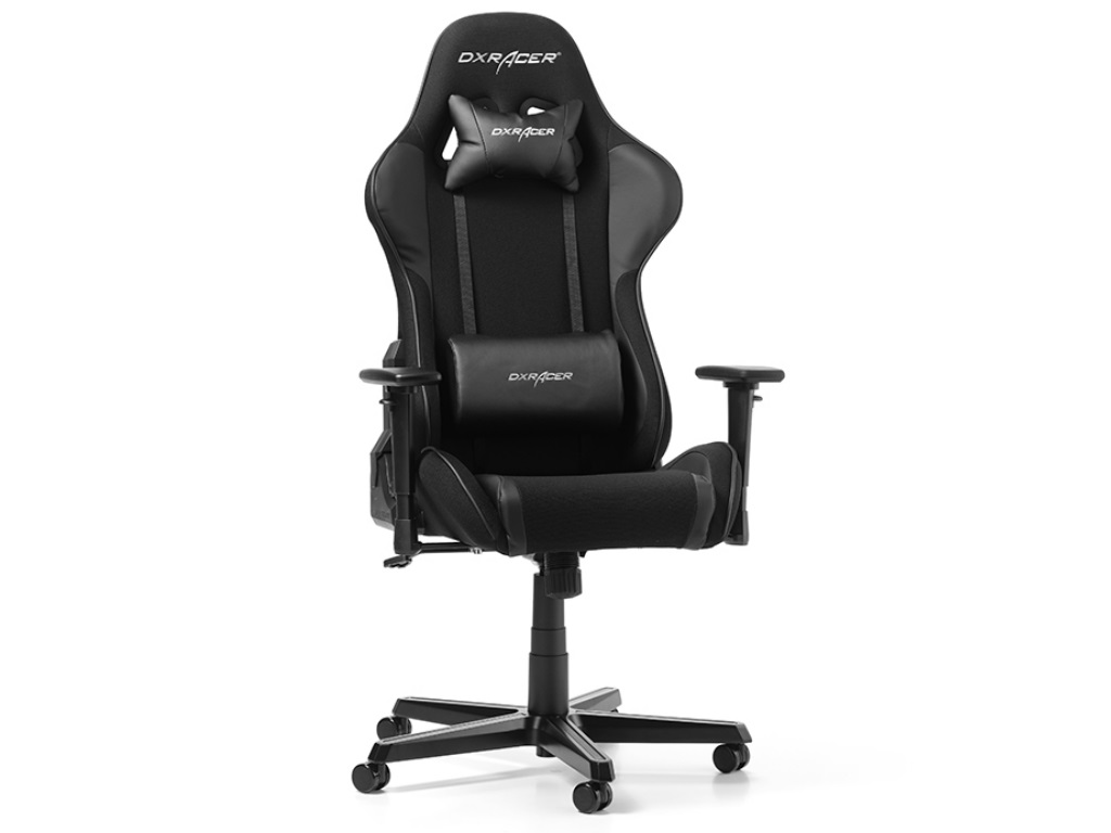 Gaming Chair DXRacer Formula GC-F11-N-H1 Black/Black/Black (Max Weight/Height 150kg/145-180cm Fabric & PU)
