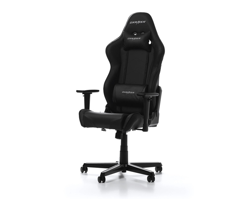 Gaming Chair DXRacer Racing GC-R0-N-Z1 Black/Black/Black (Max Weight/Height 100kg/165-195cm PU Leather)