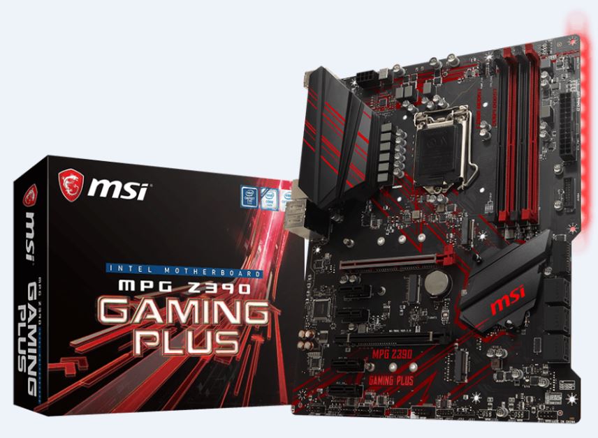 MSI MPG Z390 GAMING PLUS (S1151 Intel Z390 4xDDR4 ATX)