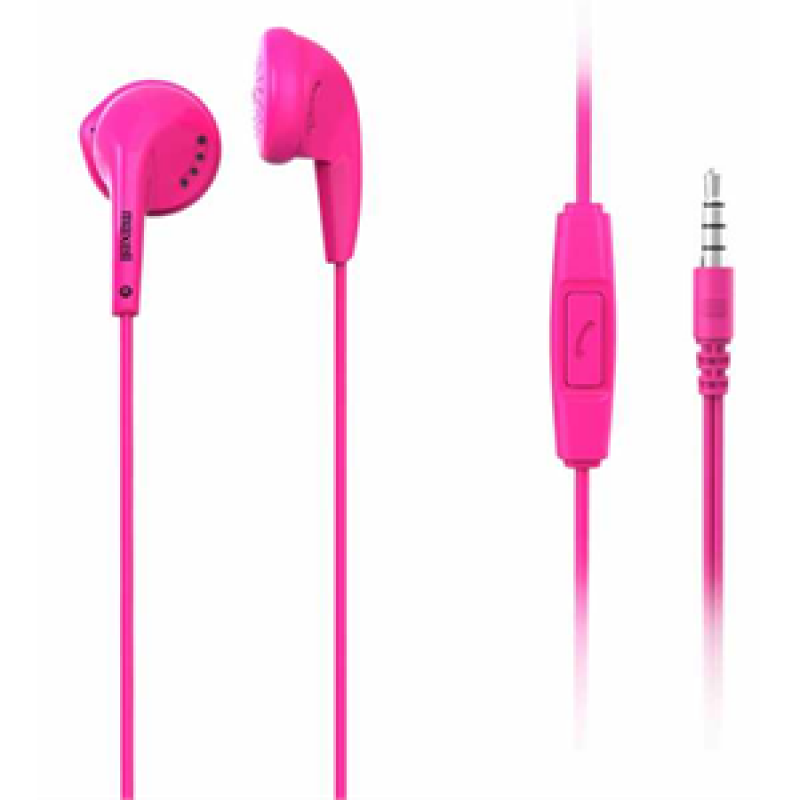 Earphones MAXELL EB95 with Mic Pink