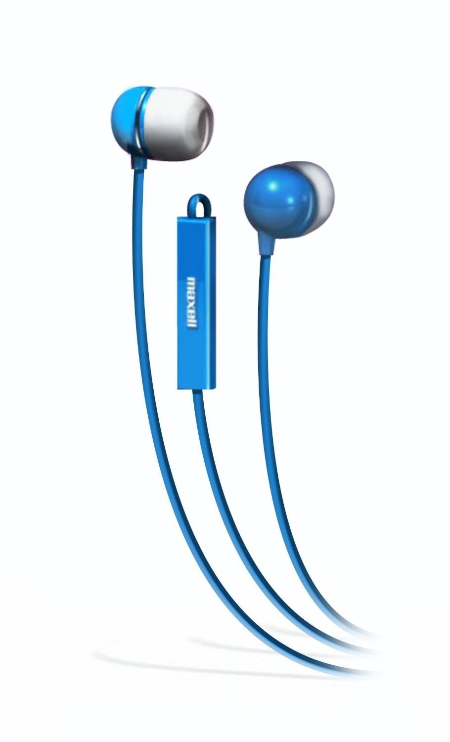 Earphones MAXELL PLUGZ with Mic Blue