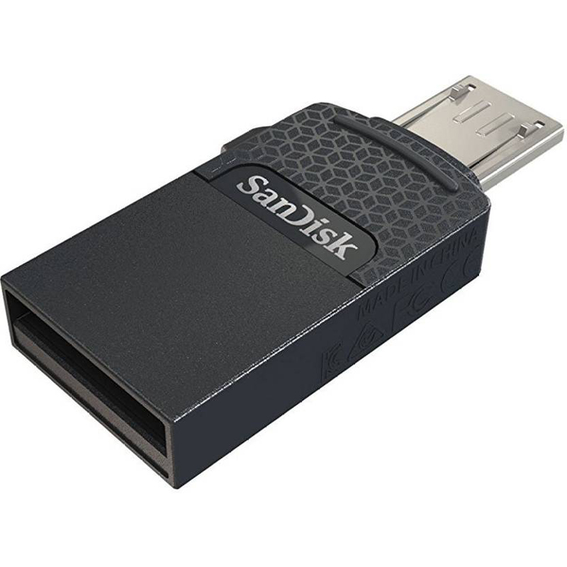 64GB USB Flash Drive SanDisk Dual Drive SDDDC1-064G-G35 Black USB2.0 Type-C