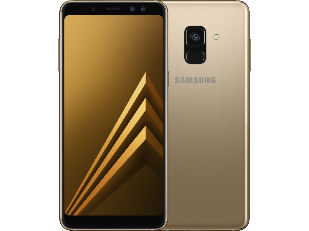 Mobile Phone Samsung A530F Galaxy A8 2018 5.6" 4/32Gb 3000mAh DUOS Gold