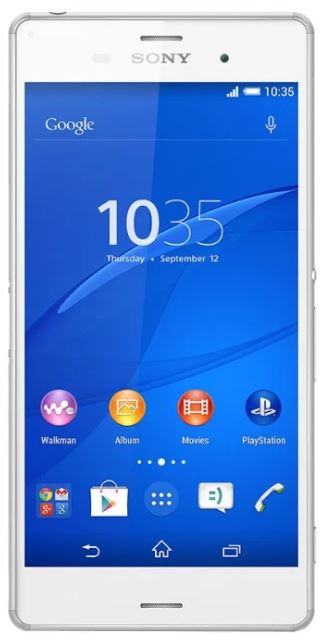 Mobile Phone Sony Xperia Z3 (D6633) White