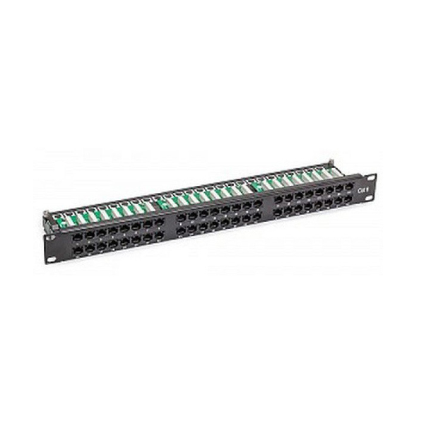 48 ports 1U UTP patch panel Cat.6 APC Dual IDC APC610139