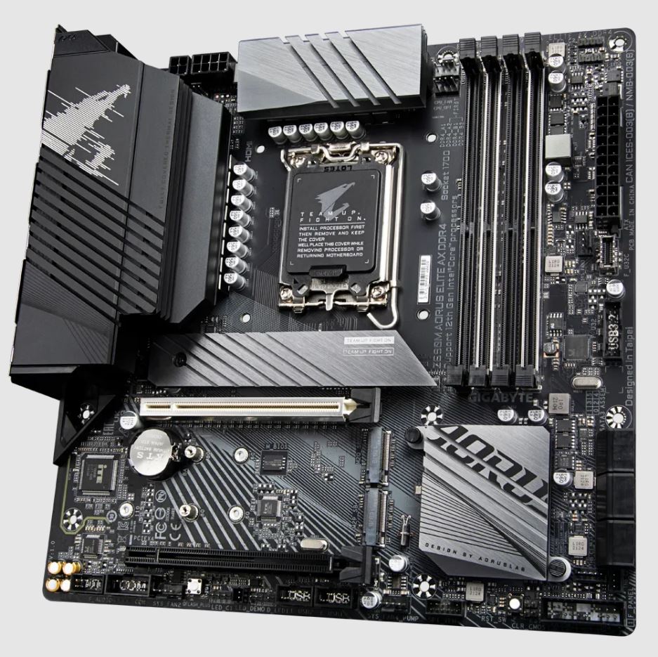 GIGABYTE Z690M AORUS ELITE AX DDR4 1.0 (S1700 Intel Z690 4xDDR4 mATX)