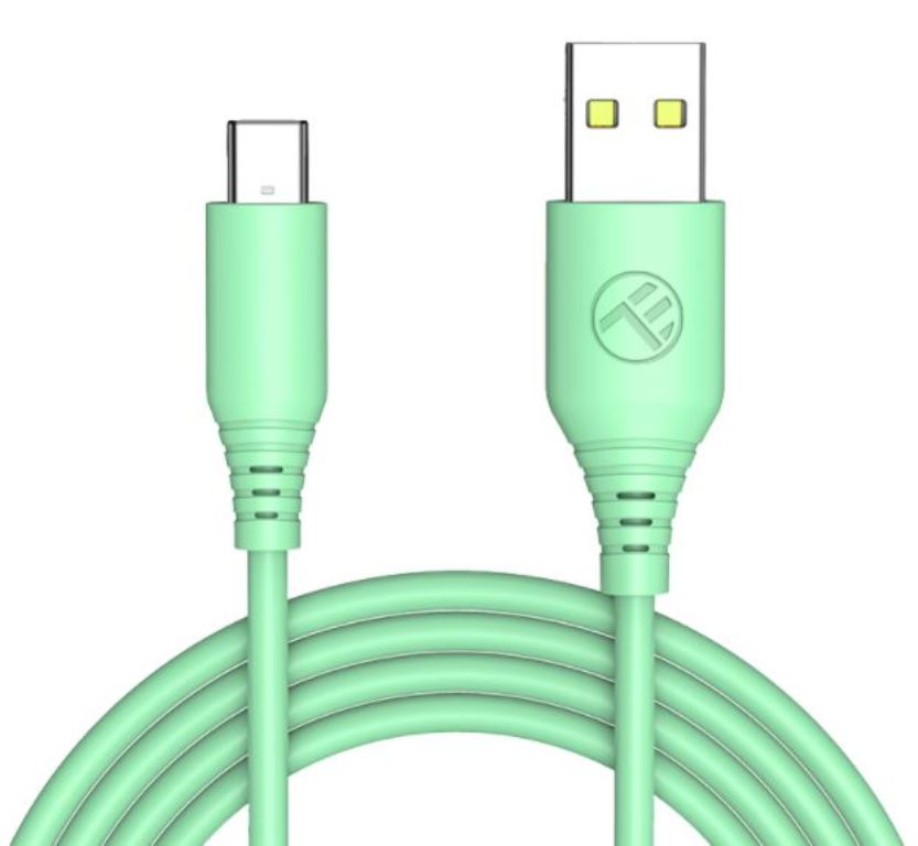 Cable Type-C to USB 1.0m Tellur TLL155401 Green