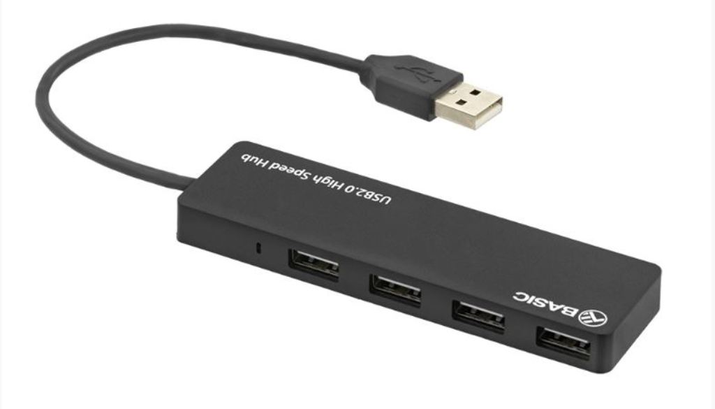 USB 2.0 Hub Tellur TLL321041 4-port Black