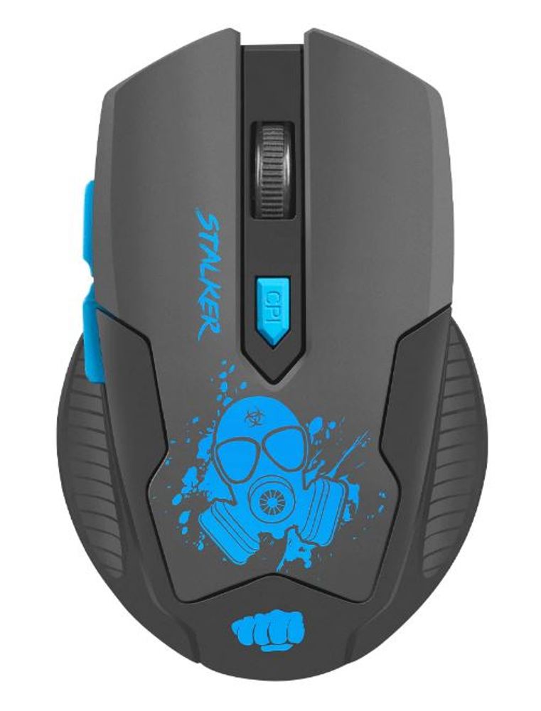 Mouse Fury Stalker Gaming Wireless Black USB