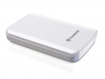 External HDD 1.0TB Transcend StoreJet 25D3 Glossy White (2.5" USB3.0)