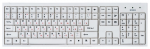Keyboard SVEN Standard 303 White USB