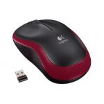 Mouse Logitech M185 Wireless Red USB