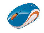 Mouse Logitech M187 Wireless Mini Blue USB