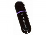 8GB USB Flash Drive Transcend JetFlash 300 Black USB2.0