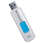 8GB USB Flash Drive Transcend JetFlash 530 White USB2.0