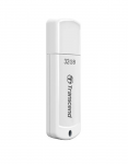 32GB USB Flash Drive Transcend JetFlash 370 White USB2.0