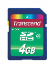 4GB SDHC Card Transcend Class 4