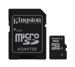 8GB microSDHC Kingston Class 4 SD Adapter