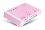 USB2.0 Card Reader Transcend TS-RDP8R Rose All-in-1