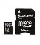 32GB microSDHC Transcend Class 10 (UHS-I 300X Premium SD Adapter)